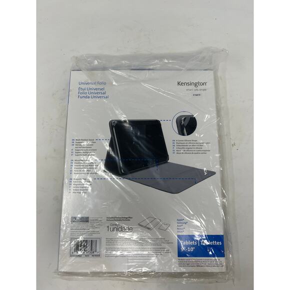 Kensington Gray 9"-10" Tablet Universal Folio - Picture 2 of 2